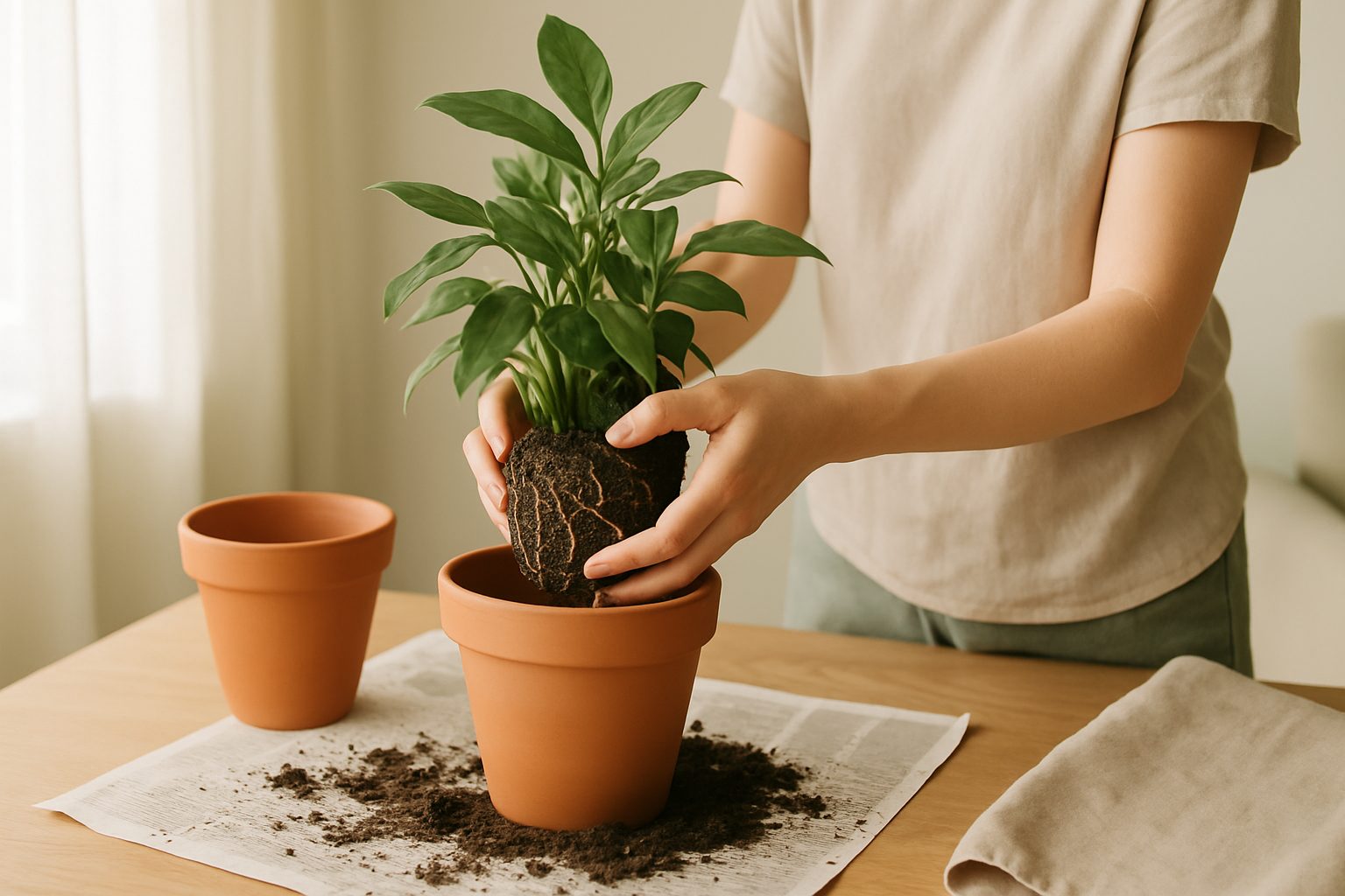 How to Repot a Houseplant (Without Killing It)